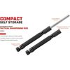 Lansky Tactical Diamond Knife Sharpening Rod with Tungsten Carbide Pull-Through Blade Sharpener - LCD02