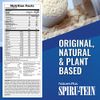 NaturesPlus SPIRU-TEIN Plus Shake For Mature Adults - Vanilla - 1.2 lbs, Protein Powder - Plant Based Meal Replacement, Vitamins & Minerals For Energy - Vegetarian, Gluten-Free - 16 Servings
