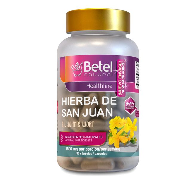 Premium Hierba de San Juan en Capsula - St Johns Wort - 1500 MG por Porción