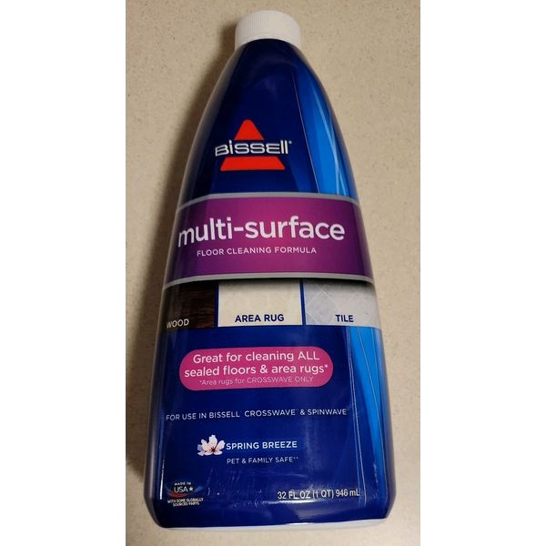 Bissell MultiSurface Floor Cleaning Formula - CrossWave & SpinWave 32oz | 1789