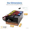RBC25 UPS Computer Power Backup System Complete Replacement Battery Kit