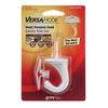 Hillman 122406 Hook White Ceramic/Zinc Large Versa 75 lb. cap. White