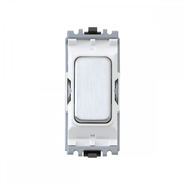 MK Electric Grid Plus 1 Module White Blank Insert