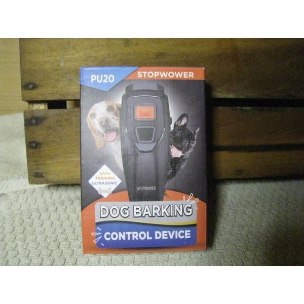 Dog Barking Control Device Stopwower PU20 Ultrasonic Training Aid PU20 NEW NIB!