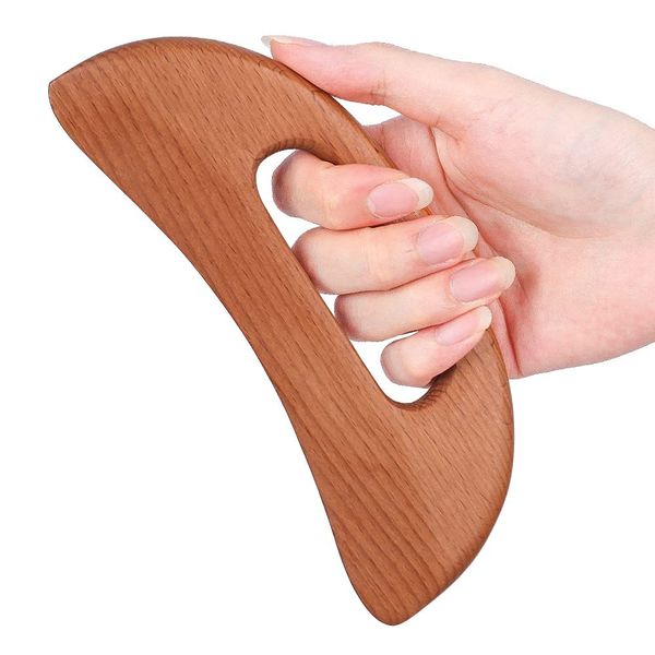 Scienlodic Gua Sha Massage Tool,Wood Therapy Massage Tools,Lymphatic Drainage Tool Anti Cellulite Massager,Scraping Board,guasha Tool for Body Shaping Neck Back Muscle Scraper Tool