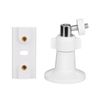VIEWZONE Wall Mount Bracket Compatible with Ring Spotlight Cam Plus/Pro, Adjustable Mounting Bracket Camera Holder, Replacement Camera Bracket for Better View Angle, 1-Pack, White