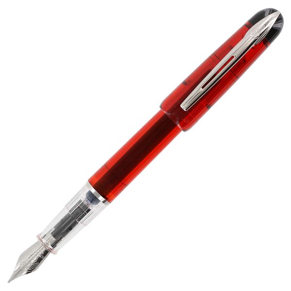 Waterman Kultur Demonstrator Fountain Pen, Fine Point, Translucent Red