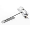 Burg Wachter DCSC217B DCB Satin Chrome Surface Mounted, Spring Loaded Door Closer