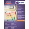 Avery 01966501 Ref A4 ReadyIndex Pre-Printed Punched Dividers, 1-15 Numeric - Multicoloured