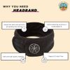 Crazy Angel Vegan Towelling Headband.