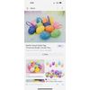 NEW 12 PC SEQUIN GLITTER 1.5” EASTER EGG ORNAMENTS HOBBY LOBBY MINI