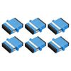 sourcing map Fiber Optical Coupler SC-SC/UPC, Single Mode Duplex Adapter, SC-SC/UPC, for Network Internet Connector, 6pcs