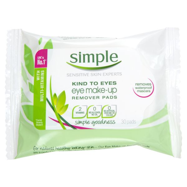 Simple Eye Makeup Removal Pads