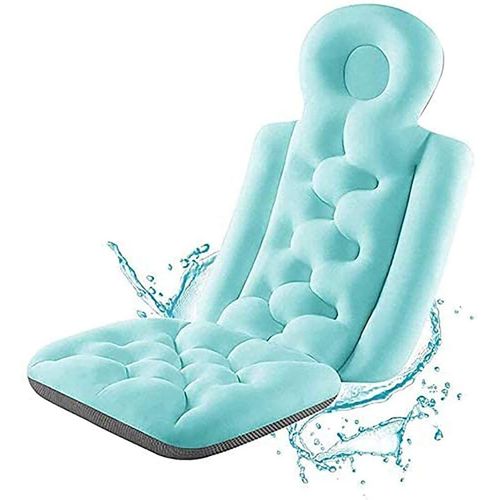 Bath Pillow Mat Large Full Body Non-Slip Luxury Spa Cushion Bath Pillow Bath Mat