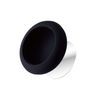 Elecom AT-SCWTBK AirTag Accessory Silicone Case with Double Sided Tape Black