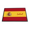 ARTYLICIOUS Salud! Spanish flag printed bar Door mat 60 x 40cm