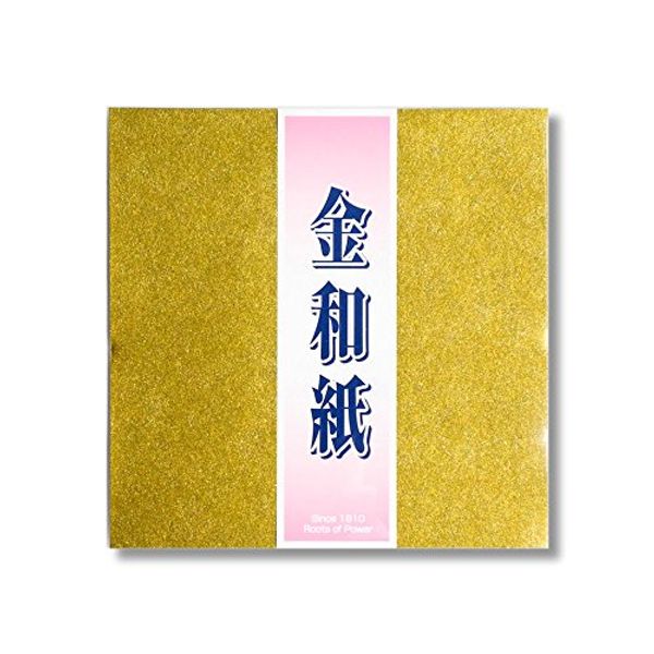 Fighters Elephant 2 – 453 Gold Washi Washi Origami Paper 15 cm Square 10 Piece