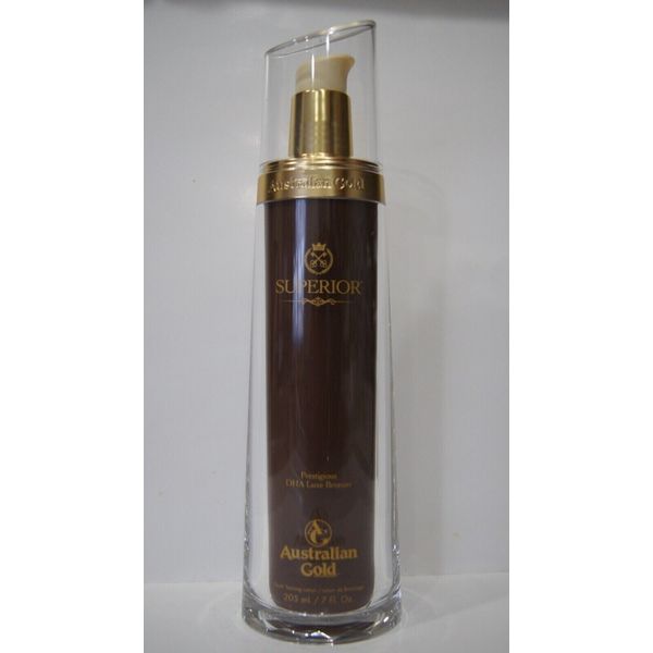 NEW Australian Gold Superior Prestigious DHA Luxe Bronzer Darkest Indoor Tanning