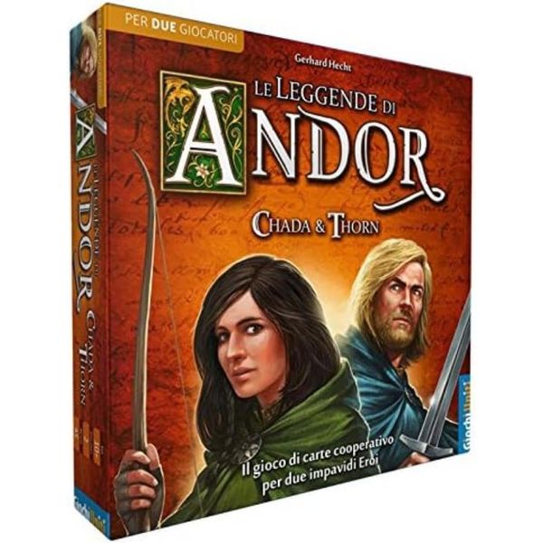 Giochi Uniti gu512 – BOARD GAME – THE LEGENDS OF Andor: CHADA & Thorn