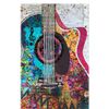 Laura Heine Guitar Collage Pattern