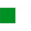 Green and White Irish County Flag 5ft x 3ft