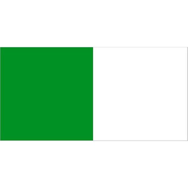 Green and White Irish County Flag 5ft x 3ft