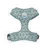 West Coast WAG CO Mint Rainbows Dog Harness (Large, Mint)