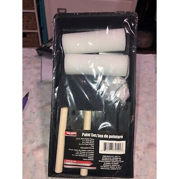 Craft Tool Bench Paint Roller Set-8 Pces-see Description-new