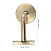 DOITOOL 6pcs Stair Handrail Bracket Wall Rail Bracket Pipe Rack Stainless Steel Armrest