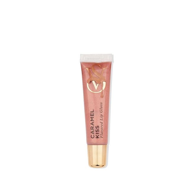 Victoria's Secret Caramel Kiss Flavor Favorites Lip Gloss (Caramel Kiss), Pink, 0.46 Ounce (Pack of 1) (24508707)