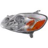 Headlight Asembly Set For 03-04 Toyota Corolla LE CE Sedan Left Right With Bulb