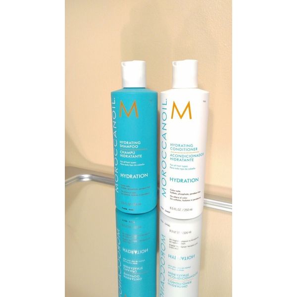 Same Day Ship Moroccanoil Hydration Shampoo And Conditioner 8.5 Fl oz Duo