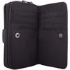 Leather Belt Bag / Purse ( Black )