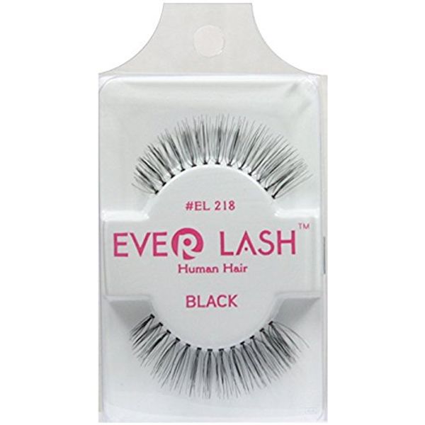 (6 pack) Everlash EL218-Human Hair Quality Eyelash