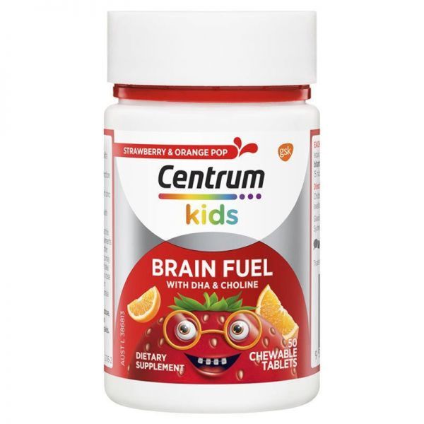 Centrum Kids Children&#39;s Omega 3 Fish Oil DHA Chewable 50 tablets