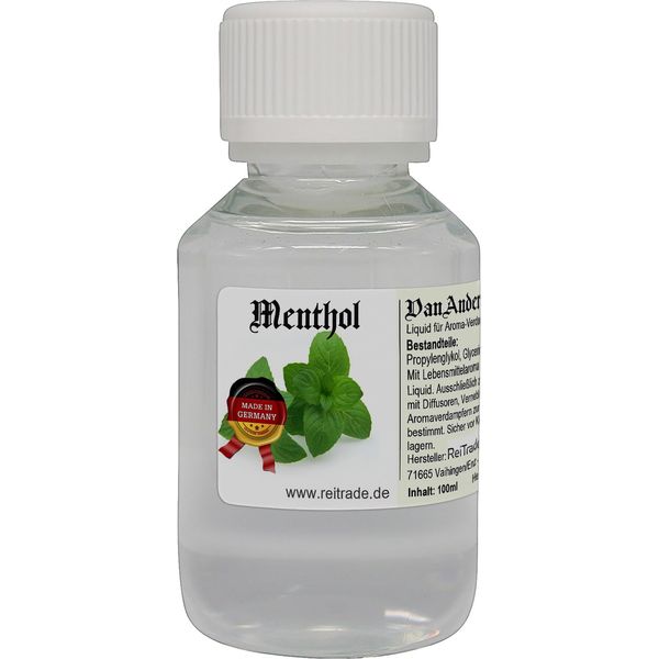 100 ml VanAnderen Liquid for Aroma Vaporizers and Diffusers Menthol