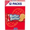 Nutter Butter Peanut Butter Sandwich Cookies, 12 Snack Packs (4 Cookies Per Pack)