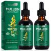 Beyxdu Mullein Leaf Extract Mullein Leaf Extract for Lungs Mullein Drops Mullein Leaf Lung Cleanse Supplement 4.04 Fl.Oz