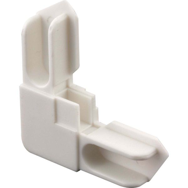 Prime-Line 3/8 In. White Window Frame Corner PL14314 PRIME-LINE PL14314