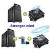 RUNCCI-YUN 2 Pcs USB Fan Speed Controller DC 5V Mini Fan Speed Controller USB DC 5V-12V to 2,5~7,5 V USB with Switch Speed Module