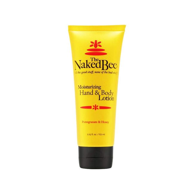 The Naked Bee Hand and Body Lotion Enriched with Pomegranate & Honey, 2.25 Ounce (Packaging May Vary)