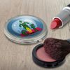 Elf Snow Globed Compact Travel Purse Handbag Makeup Mirror