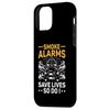 iPhone 12 mini Smoke Alarms Save Lives So Do I Firefighter Firefighting Case