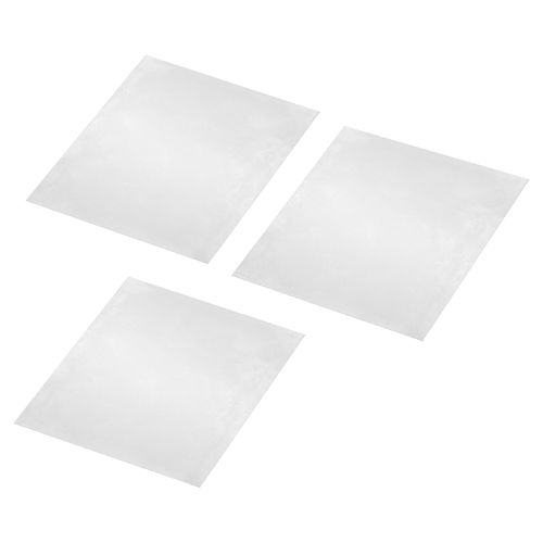uxcell 3 Pcs Pure Nickel Sheet, 99.6% Pure Nickel Plate Nickel Strip 0.008"x3.94"x3.9"(0.2x100x100mm) Nickel Anode for Electroplating Scientific Lab Industry DIY Craft