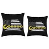 Proud Tow Truck Operator J Hook Throw Pillow