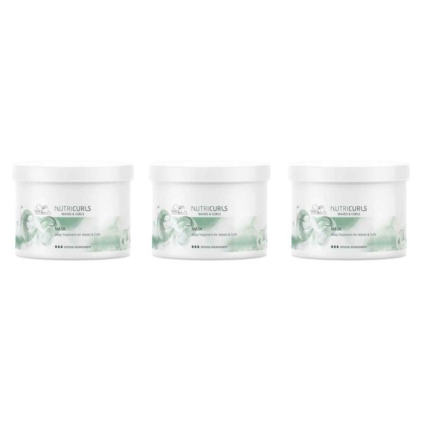 WELLA Nutricurls Mask 500 ml Pack of 3