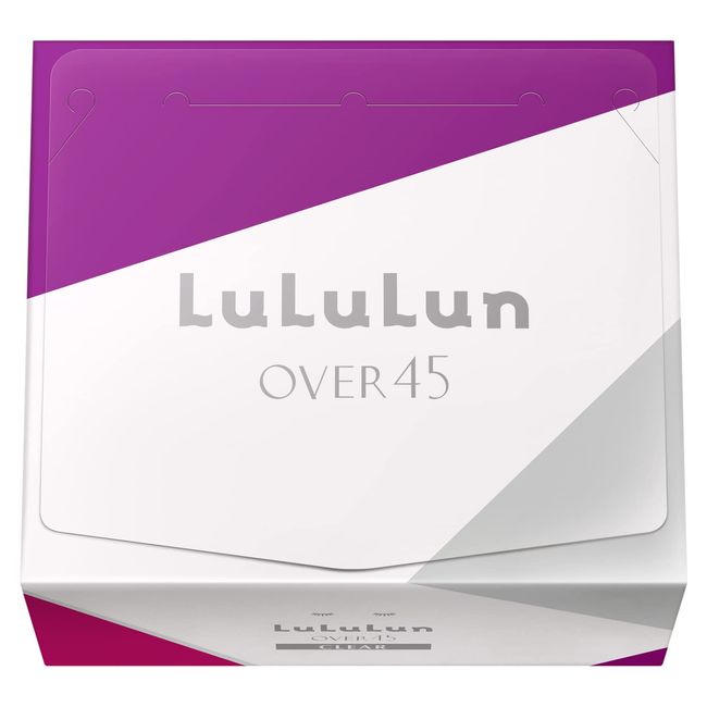 Lululun Over45 Face Mask, Pack of 32, 2FB (Brightens and Moisturizes Skin)