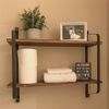 Heavy duty Industrial Support Bracket Wall Shelf Mount Pratical Floating Shelves