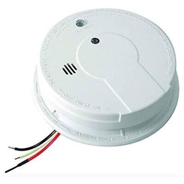 Kidde Smoke Detector - Hardwired Smoke Alarm with Battery Backup - Front-Load