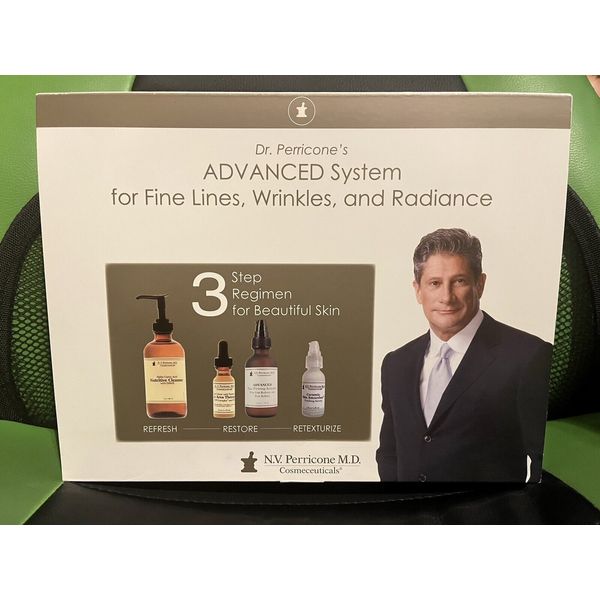 DR. PERRICONE'S ADVANCED SYSTEM FOR FINE LINES, WRINKLES & RADIANCE SET - NEW